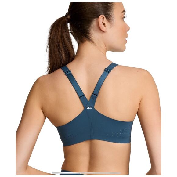 NWOT Victoria’s Secret VSX Max Featherweight Front Close Sports Bra Size 38DDD - Picture 5 of 9